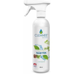 CLEANEE EKO hygienický čistič na NÁBYTEK vůně borovice 500 ml