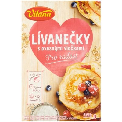 Vitana lívanečky s ovesnými vločkami 250 g – Zboží Mobilmania