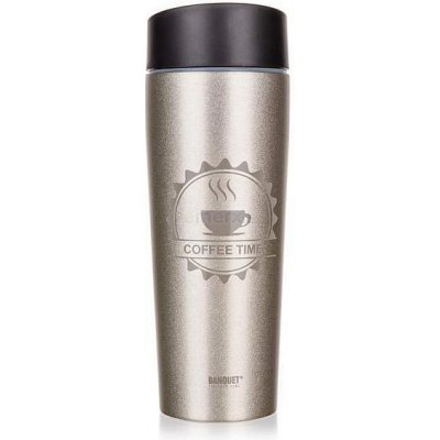 VETRO-PLUS Termohrnek COFFEE 350 ml ivory