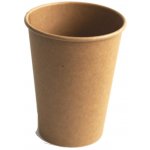 Papírový kelímek hnědý 420 ml, L Ø 90 mm 76442 – Zboží Dáma