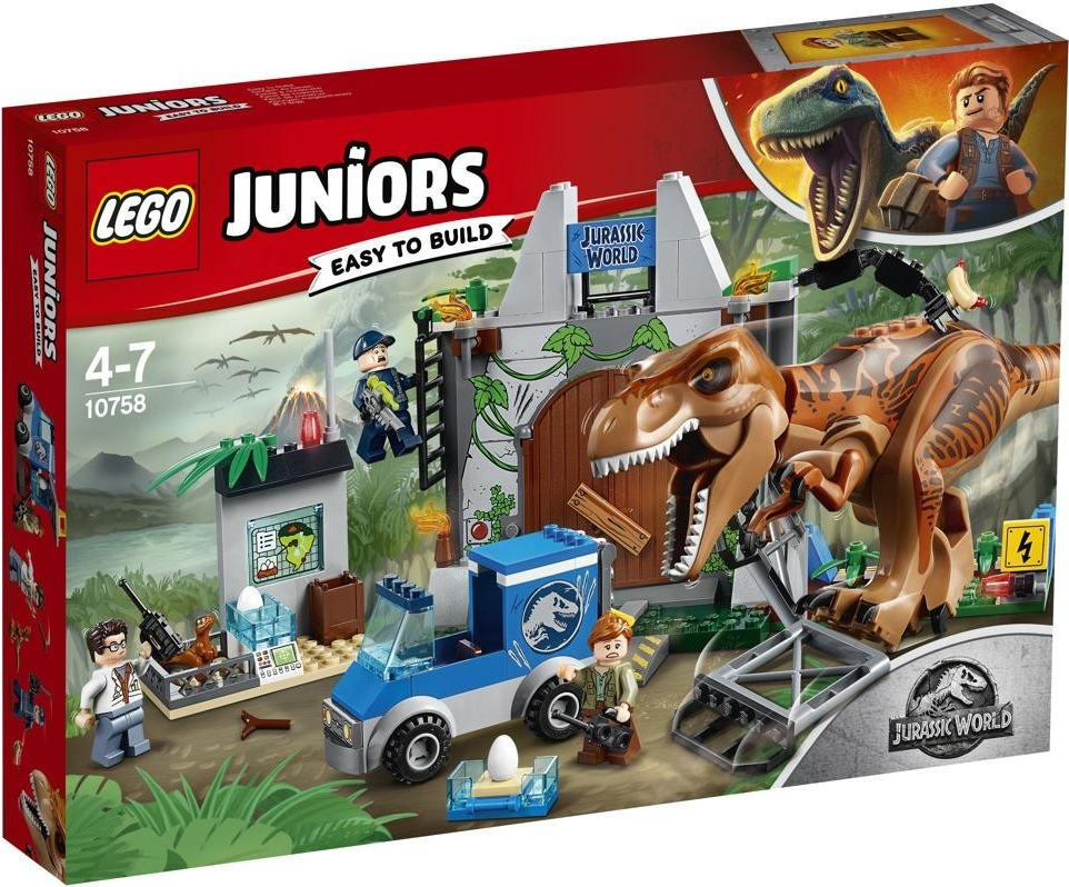 LEGO® Juniors 10758 Jurský svět T. rex Breakout od 2 299 Kč - Heureka.cz