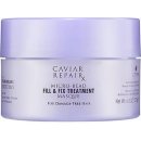 Vlasová regenerace Alterna Caviar Repair X Micro-Bead Fill & Fix Treatment Masque – obnovující maska s proteiny pro poškozené vlasy 161 g