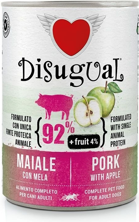 Disugual Fruit Dog Pork with Apple 400 g