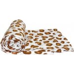 Tommy Lise Bavlněná plena 120 x 120 White Leopard – Zboží Dáma