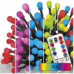 EMOS LED vánoční cherry řetěz kuličky 10 m RGB ovladač programy časovač – Zbozi.Blesk.cz