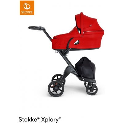 STOKKE® XPLORY® X + Korba 2023 Ruby Red