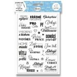 Aladine Razítka StampoArt - České nápisy, 31 ks – Hledejceny.cz