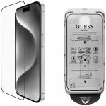 Guess BP Rhinestone 2v1 ochranné sklo na displej a objektiv fotoaparátu pro iPhone 16 Pro Max zlaté (GUBPP16XSPCLGGD) – Sleviste.cz