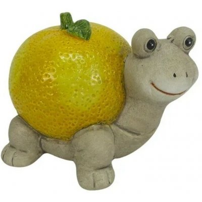 Boltze Dekorativní figurka šneka s citronem z terakoty Lemon, 13 x 11 x 9,7 cm – Hledejceny.cz