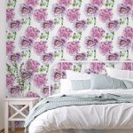 VaryPaper Pivoňka samolepicí Vintage růžová květinová tapeta 44,5cmx800cm Role Vinyl Paper – Zboží Dáma