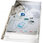 Leitz A4 170 mikronů rozšířený s metalickým proužkem čirý 3 ks – Sleviste.cz