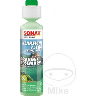 Sonax Letní kapalina do ostřikovačů koncentrát 1:100 pomeranč + rozmarýn 250 ml | Zboží Auto