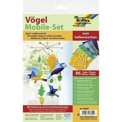 FOLIA Creative craft set hanging decoration birds – Hledejceny.cz