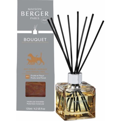 Maison Berger aroma difuzér cube Proti zvířecímu zápachu Ovocno-květinová vůně 125 ml – Hledejceny.cz