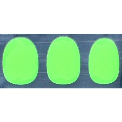 Divine cosmetics GS2 gelová samolepka na nehty zelená neon – Hledejceny.cz
