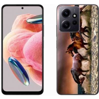 Pouzdro mmCase Gelové Xiaomi Redmi Note 12 4G - koně 1 – Zboží Živě