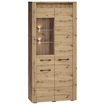 BRW Alvin 04 vysoká 2D1W lamino Dub artisan – Hledejceny.cz