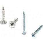 Vrut do tesařského kování RAPI-TEC, TORX, zinek bílý 5 x 40, T20, balení 250 ks – Sleviste.cz