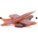 JK ANIMALS Meat Snack Mix, sušené kuřecí a kachní maso, jehněčí a králičí filety 80 g – Zboží Mobilmania