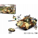 Sluban B0859 Maskovaný tank střední 2v1 – Zboží Dáma