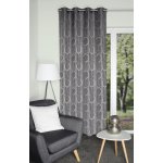 HOME WOHNIDEEN hotový závěs 53662 ENOLA 0305 seda 245x140 cm (v x s) – Hledejceny.cz