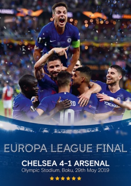 2019 Europa League Final - Chelsea 4 Arsenal 1 DVD