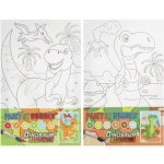 Grafix Malování na plátno dino se sopkou 30x20 cm – Hledejceny.cz