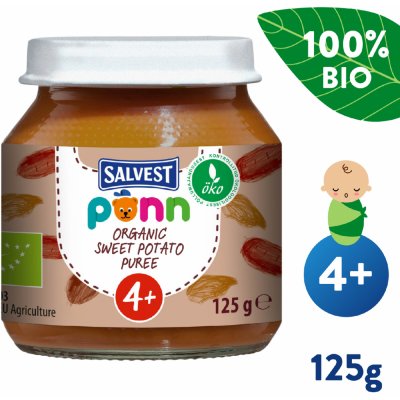 Salvest Põnn BIO Batátové pyré 125 g – Zboží Mobilmania