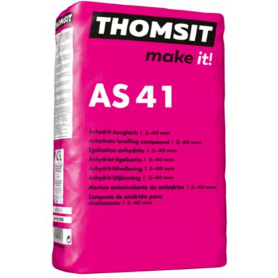 Kalciumsulfátová samonivelační stěrka AS 41 - Thomsit - 25 kg – Sleviste.cz