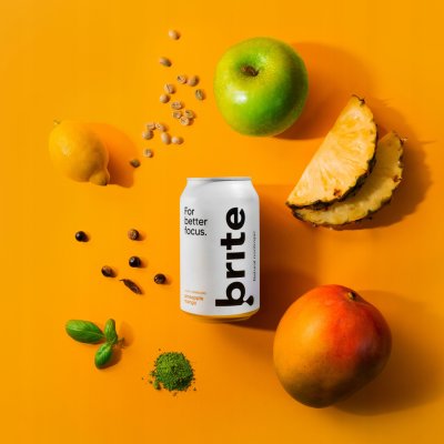 Brite Energetický nápoj Ananas Mango 330 ml – Zbozi.Blesk.cz