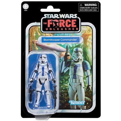 Hasbro Star Wars The Force Unleashed Vintage Collection akční 2022 Stormtrooper Commander – Hledejceny.cz