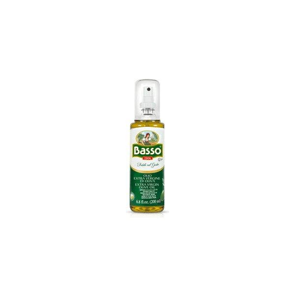 Kuchyňský olej ve spreji Basso Panenský olivový olej spray 200 ml