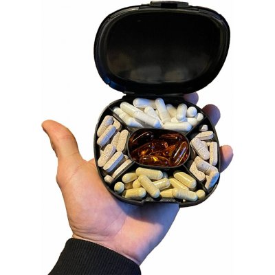 Capsle It's Life PillBox Černý – Zboží Dáma