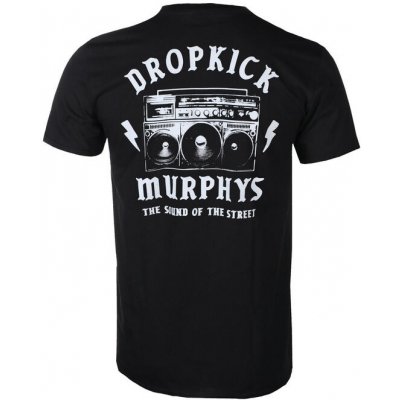 Tričko metal KINGS ROAD Dropkick Murphys Boombox Bolts černá – Hledejceny.cz