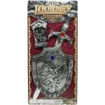 Wiky Zbraně stříbrné meč a štít set 50 cm – Hledejceny.cz