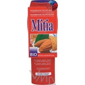 Mitia Bio mandlový olej regenerační tělové mléko 400 ml