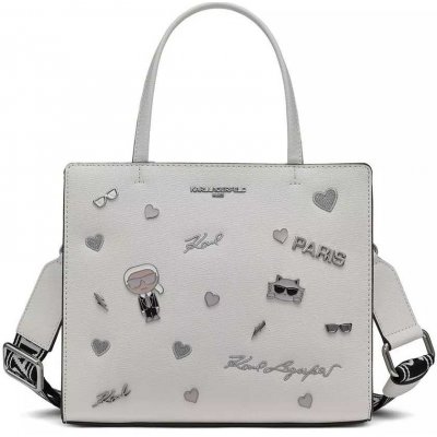 Karl Lagerfeld PARIS dámská kabelka MAYBELLE bílá – Hledejceny.cz