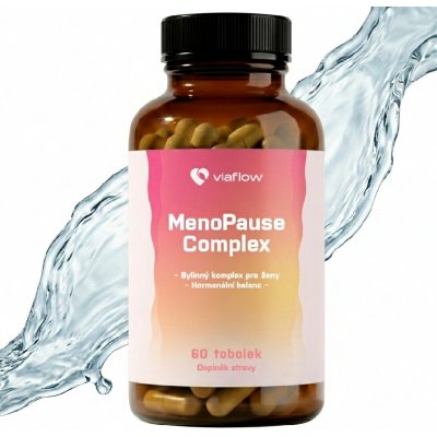 Viaflow MENOPAUSE Complex Zmírnění příznaků menopauzy 60 kapslí – Hledejceny.cz
