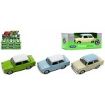 WELLY Auto retro model Trabant 7cm volný chod kov 3 barvy 1:60 – Zboží Mobilmania