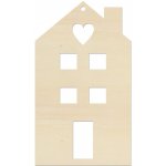 LYMFY Domeček 12x7 cm přírodní dřevo – Hledejceny.cz