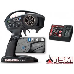 Traxxas vysílač 2ch TQi bluetooth přijímač TSM