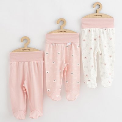 Kojenecké polodupačky New Baby Classic II Holka růžová – Zboží Dáma