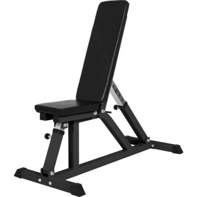 Gorilla Sports polohovatelná posilovací lavička 119 cm černá – Zboží Mobilmania