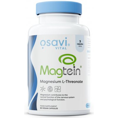 Osavi Magtein Magnesium L-Treonát 90 kapslí – Hledejceny.cz