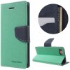 Pouzdro a kryt na mobilní telefon Apple Pouzdro Mercury Fancy Diary iPhone 7 / 8 / SE 2020/2022 - MINT/NAVY