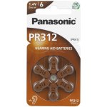 Panasonic baterie do naslouchadel 6ks PR312(41)/6LB – Zboží Živě