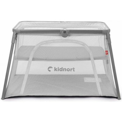 Kidnort Cetovní postýlka Bleke 2v1 šedá – Zboží Dáma