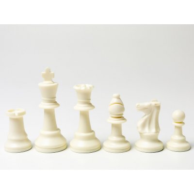 CNChess Plastové šachové figurky Staunton č. 6 Množství: 1 ks – Hledejceny.cz