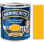 Akzo Nobel Hammerite přímo na rez hladký-žlutý,2,5 l – Hledejceny.cz