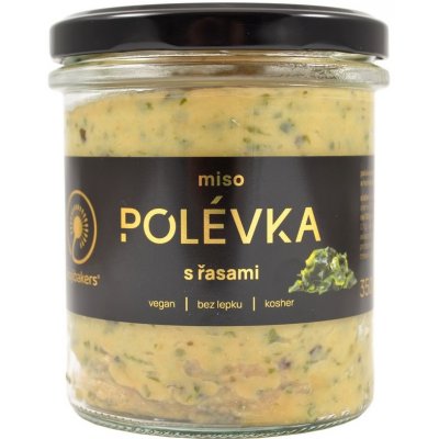Kojibakers Miso polévka z Čech s řasami 350 g – Zboží Dáma